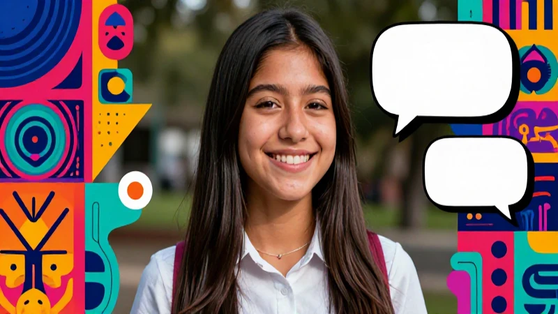 Tío: Definición, Clases y Usos en la Vida Cotidiana 5 Cubierta vibrante con estudiante mexicano carismático