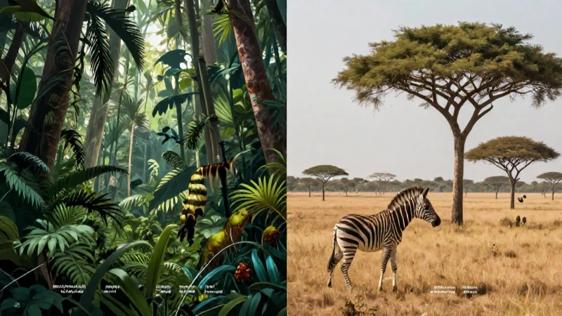 Qué tipos de ecosistemas existen y sus características 6 Ecosistemas diversos y sus características
