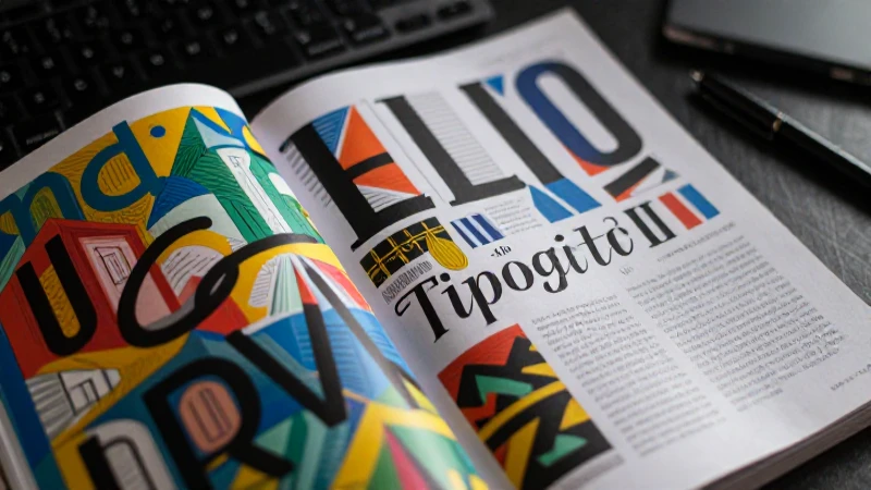 Tipografía: Definición, orígenes y tipos tipográficos 4 Tipografía: diseño, estructura y estética moderna