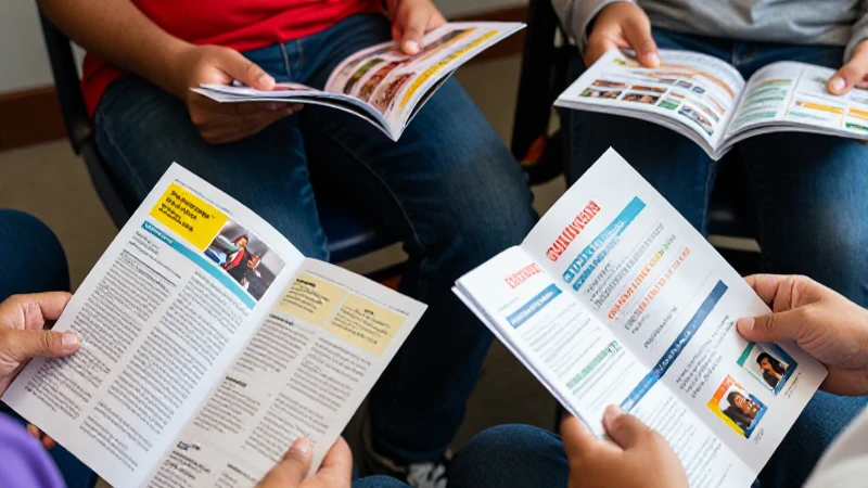 Manos diversas leyendo objetos, simbolizando tipología de lectura