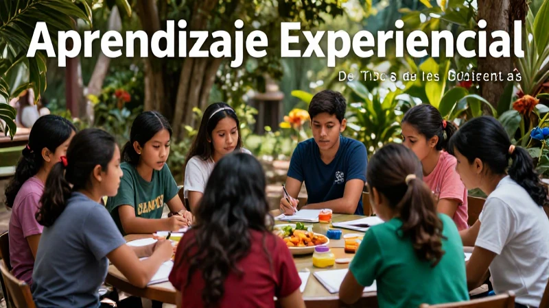 Aprender a través de la experiencia práctica