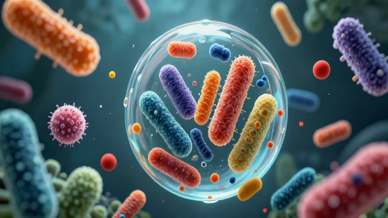 Cuáles son los tipos y características de las bacterias 7 Bacterias coloridas vibrantes en una gota luminosa