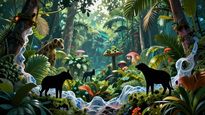 Tragedia plástica en vibrante ecosistema tropical