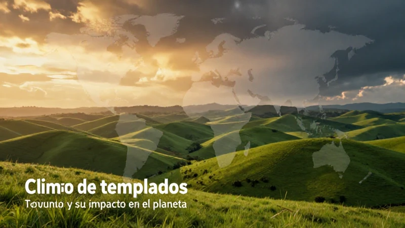 Climas templados impactan el planeta