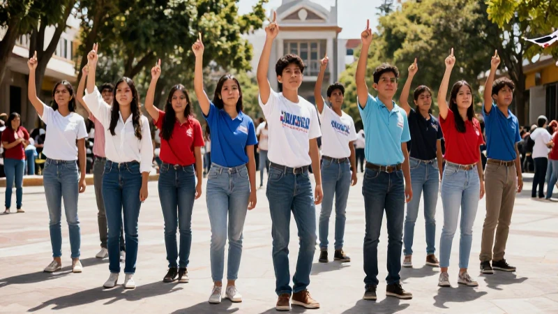 Democracia: definición, tipos y características esenciales 5 Jóvenes estudiantes mexicanos representan la democracia vibrante