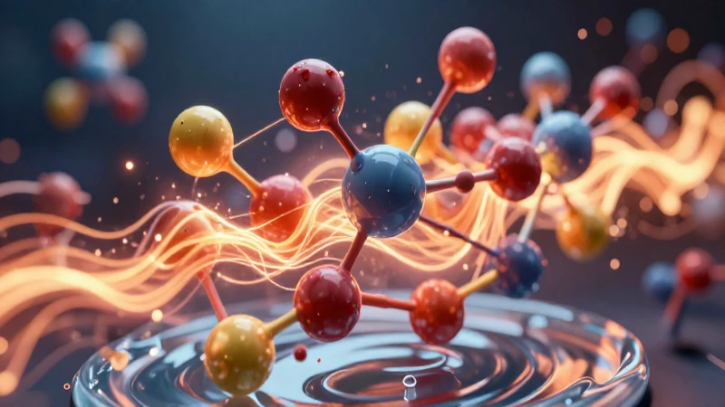 Tipos de energía: Definición, aplicaciones y ejemplos 11 Ilustración 3D de movimiento molecular
