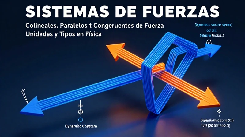 Estudio de sistemas de fuerzas físicas