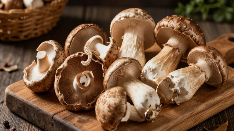 Conoce los deliciosos tipos de hongos comestibles: una guía completa 4 Champiñones gourmet frescos en portada de revista