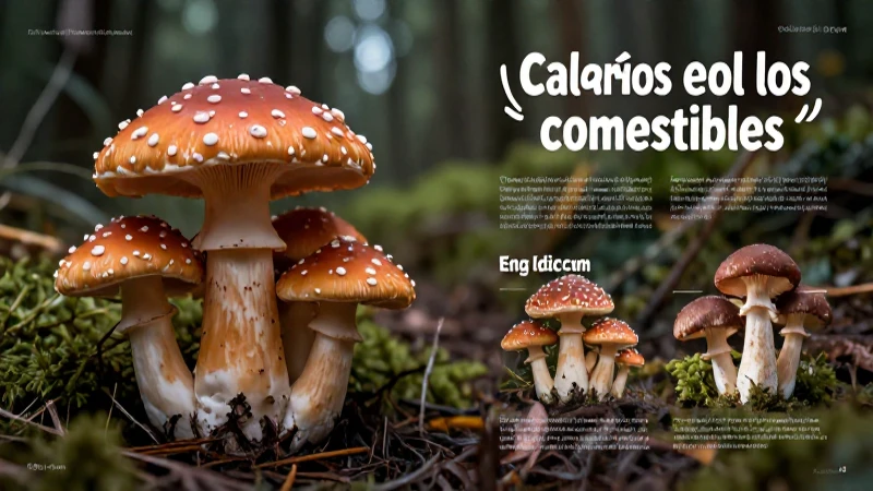 Conoce los deliciosos tipos de hongos comestibles: una guía completa 5 Tipos de hongos comestibles y sus calorías