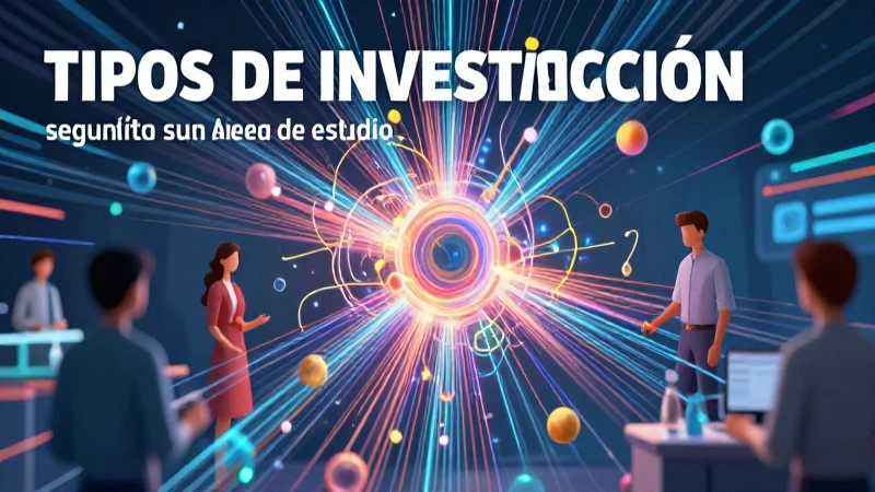 Investigación clasificada por su ámbito de estudio