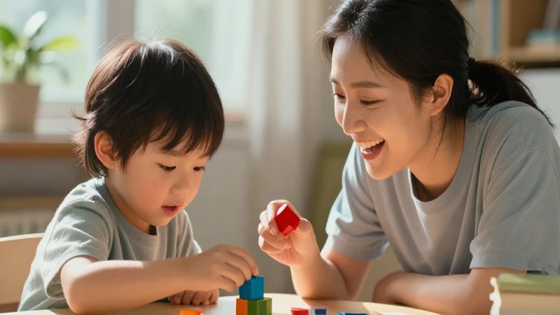 Juego infantil alegre con iluminación cinemática