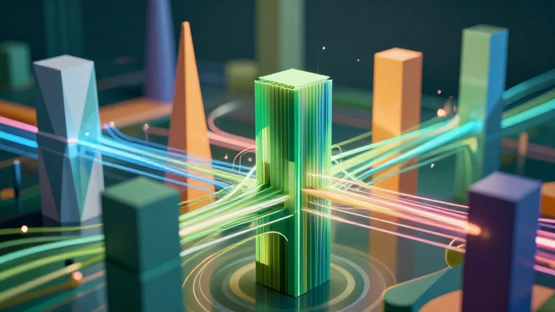 Ilustración abstracta de estructuras sociales dinámicas