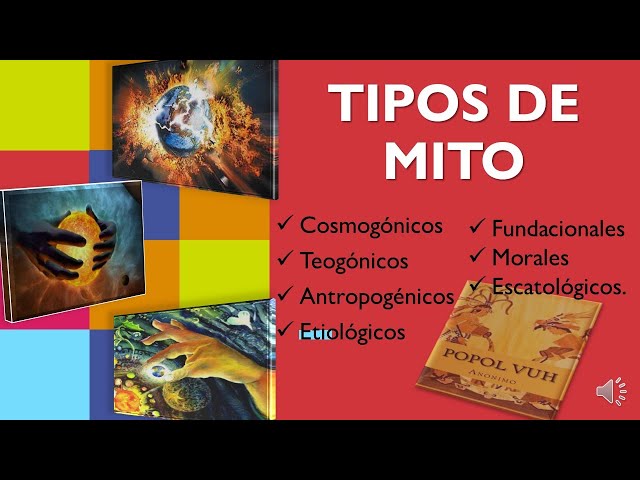 tipos de mitos clasificacion y tipologia en dibujos 3