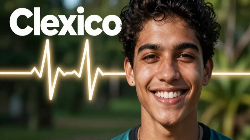 Atractivo blog salud con rostro joven vibrante