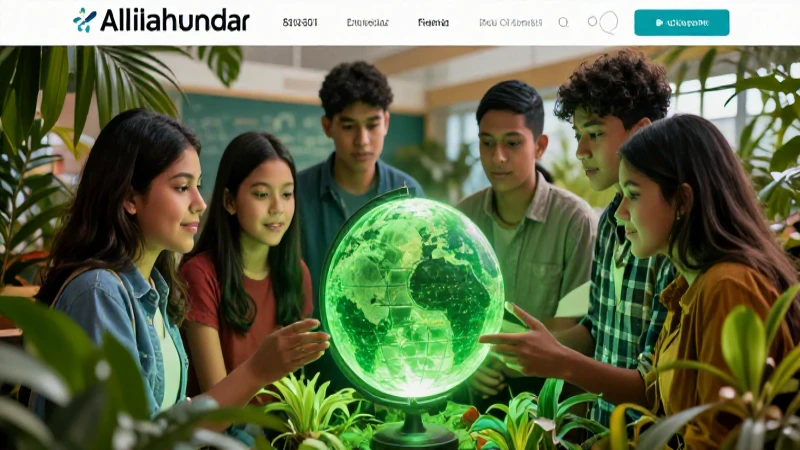 Jóvenes mexicanos colaboran con un globo verde