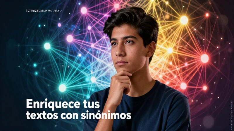 Mejora tu vocabulario encontrando sinónimos