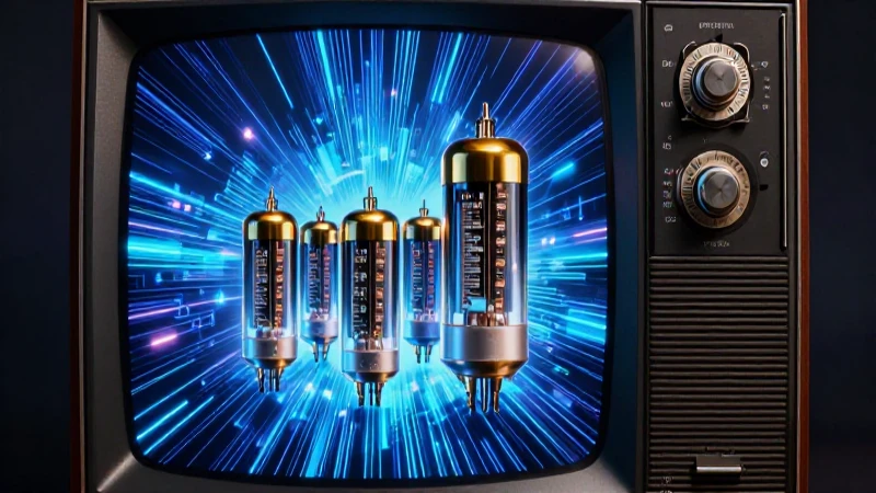 Televisión retro se fusiona con OLED moderna