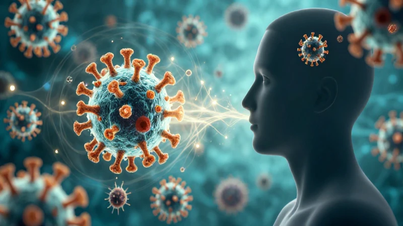 Silueta humana con partículas energéticas biológicas dinámicas