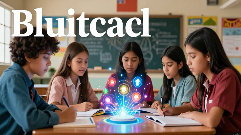 Portada blog educativa con conocimiento en un aula mexicana