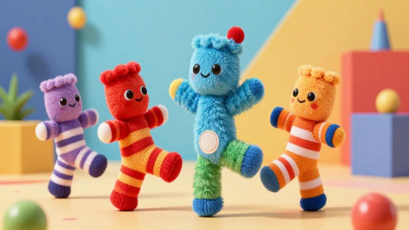 Aprende a hacer un títere de calcetín casero: paso a paso y divertido 4 Títeres de calcetín coloridos enseñan juegos divertidos