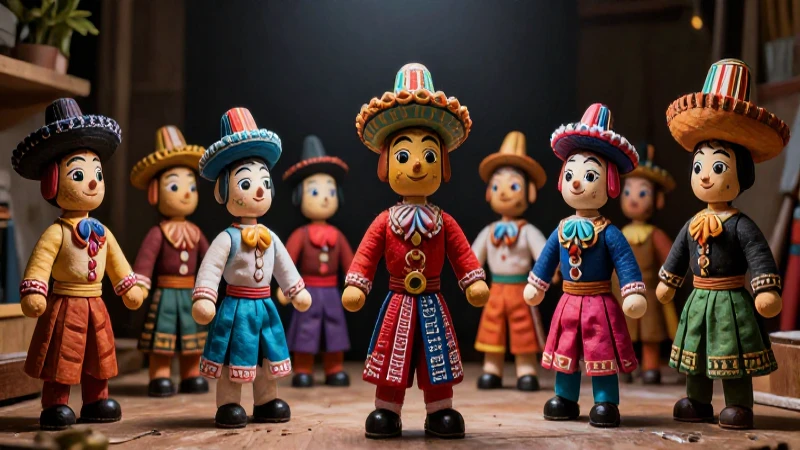 Títere: Definición, Historia y Concepto de Títeres 6 Vibrantes títeres mexicanos en detallado taller
