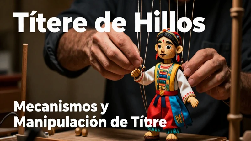 Títere: Definición, Historia y Concepto de Títeres 4 Títeres de hilos: arte y manipulación