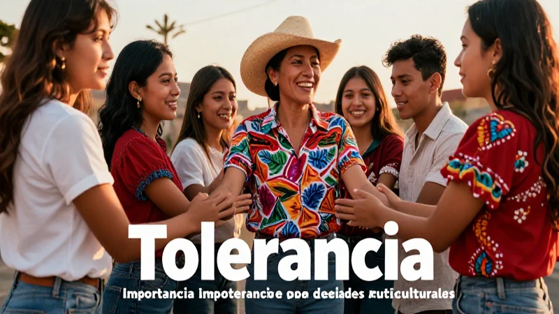 La tolerancia fortalece la convivencia multicultural