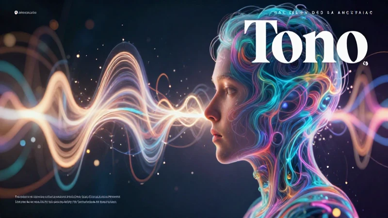 Representación visual artística del concepto de tono