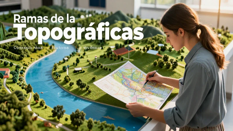 Visual profesional sobre la topografía
