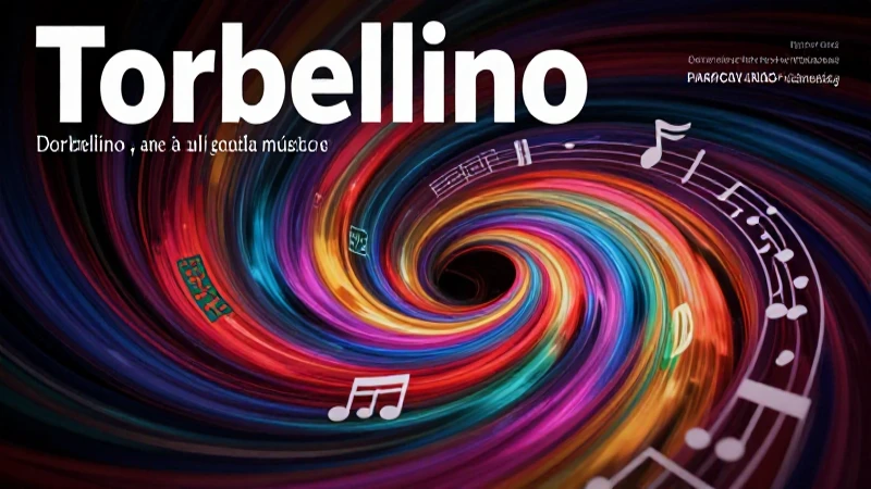 Torbellino: vibrante vórtice musical de diseño artístico