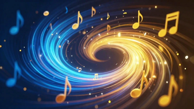 Ilustración dinámica musical y educativa