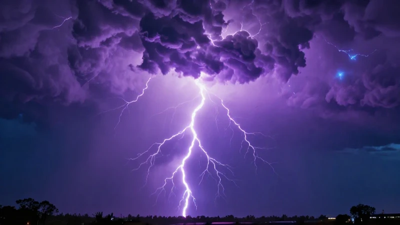Tormentas eléctricas: formación y características
