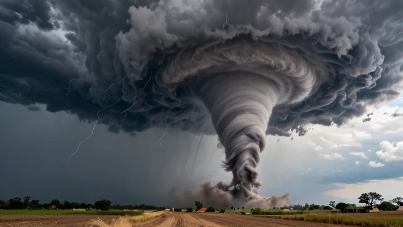 Tornado masivo: características, causas y poderosa imagen