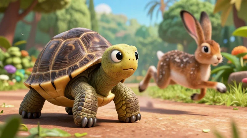 La fábula de la tortuga y el conejo: lecciones de perseverancia y velocidad 6 Perseverancia y velocidad: la lección de la tortuga