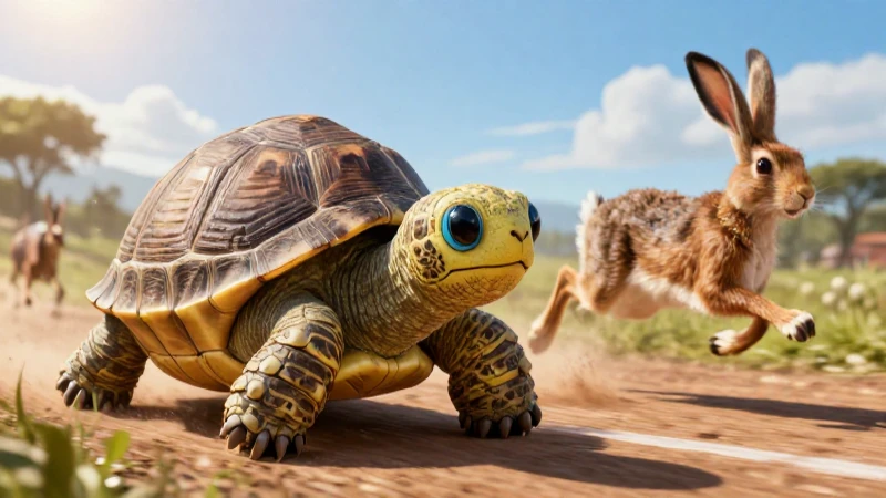 La fábula de la tortuga y el conejo: lecciones de perseverancia y velocidad 5 La constancia vence a la rapidez