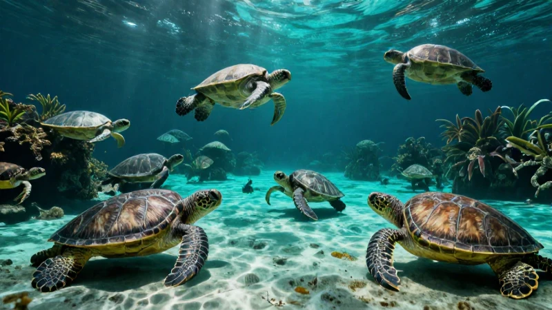 Tortuga: Información, hábitat, tipos y reproducción 5 Tortugas diversas en un entorno tropical vibrante