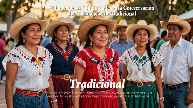 Tradicional: definición y concepto de lo tradicional 6 México: comunidades conservando su legado tradicional