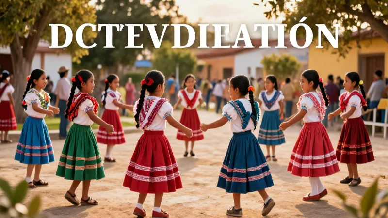 Niños mexicanos jugando juegos tradicionales bajo luz dorada
