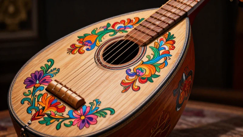 Instrumentos mexicanos tradicionales con estilo y drama