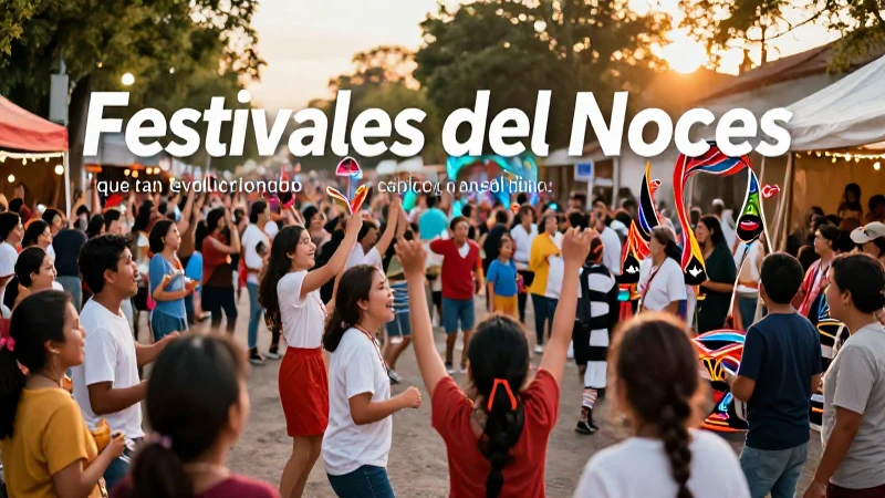 Festivales evolucionan, uniendo tradición y modernidad vibrante