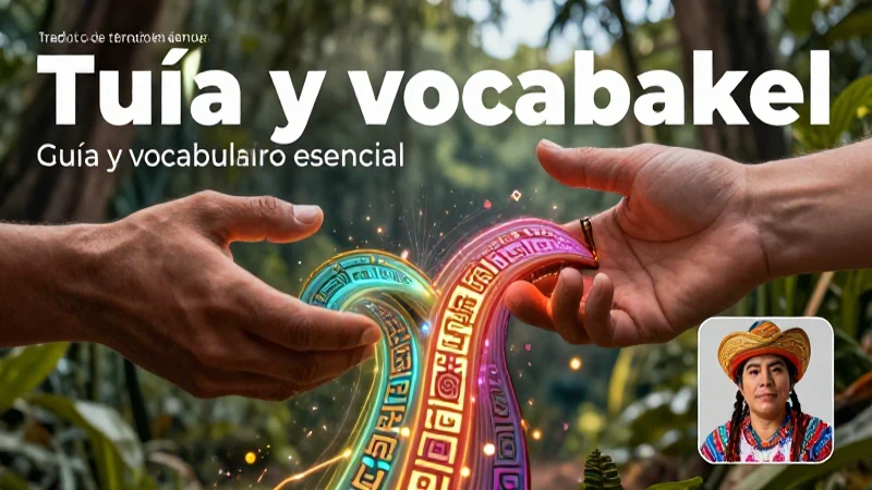 Traducir de español a kaqchikel: Guía y vocabulario esencial 8 Vocabulario clave: español a kaqchikel