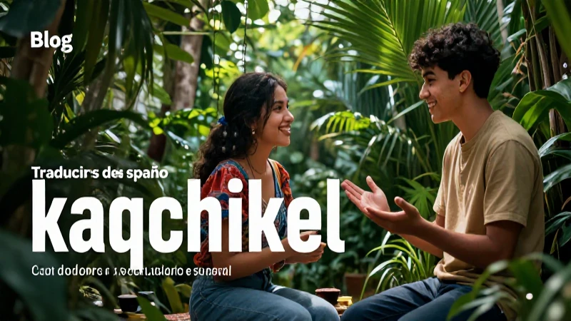 Traducir de español a kaqchikel: Guía y vocabulario esencial 5 Guía de vocabulario esencial: Español-kaqchikel