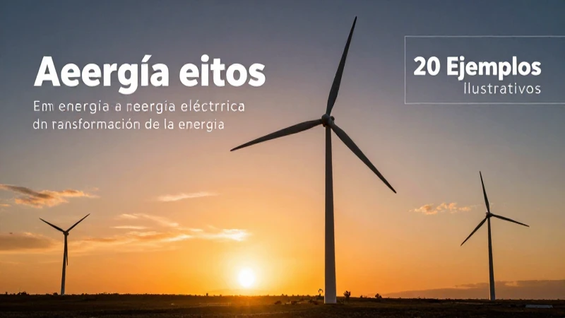 Energía eólica transforma el viento en electricidad