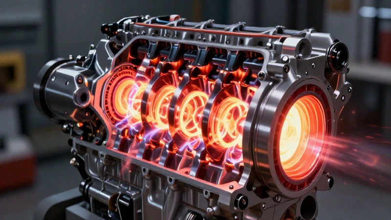 Motor potente con plasma energético dinámico