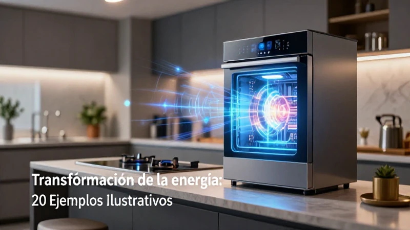 Transformación energética en aparatos cotidianos