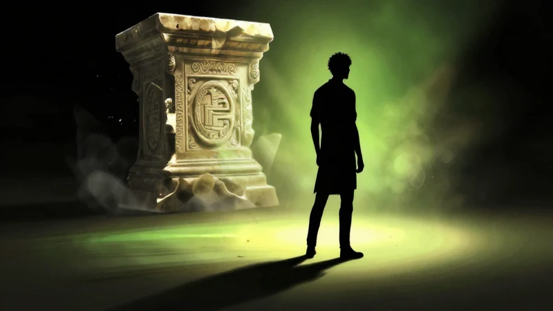 Figura en sombra y altar, contraste cinematográfico