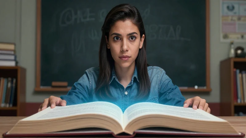 Educadora mexicana estudia un libro mágico