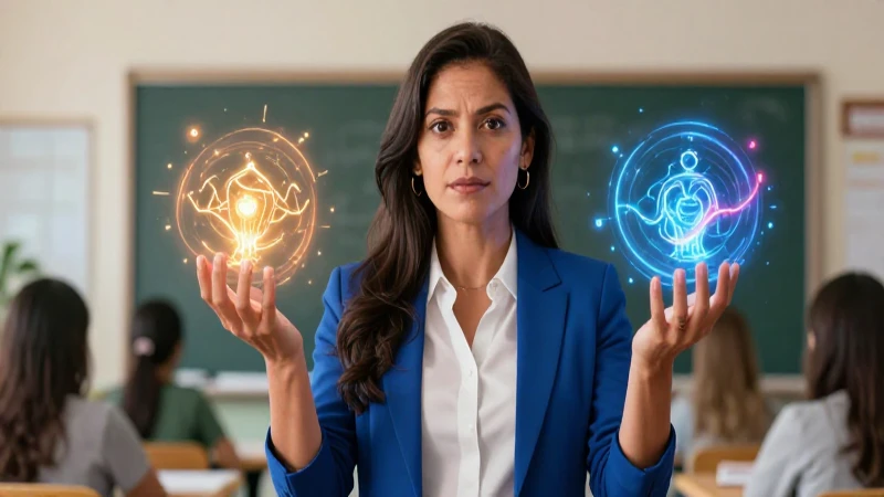 Profesor mexicano con conceptos de enfermedad y desorden