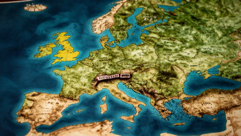 Tratado de Versalles: Impacto y Consecuencias en Europa 7 Ilustración histórica y mapa de Europa con estilo moderno