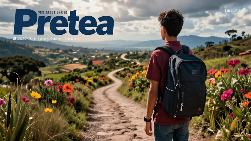 Travesía: Definición y concepto explicado en detalle 9 Estudiante motivado en vibrante paisaje mexicano
